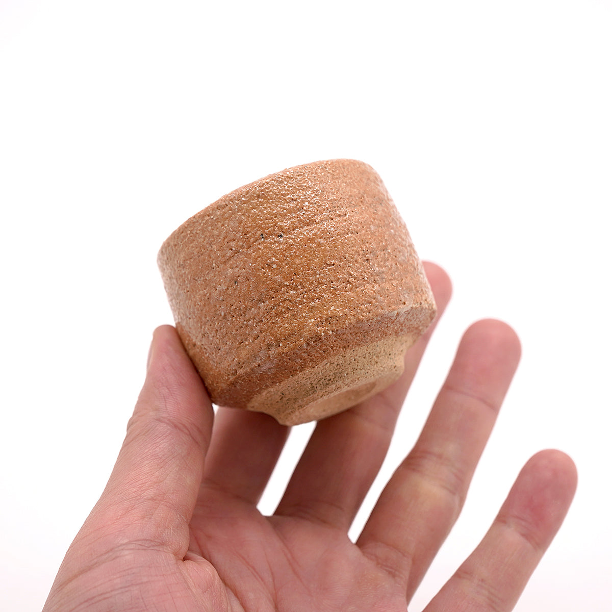 【期間限定】《Life with the Bloom》伊藤千穂　枇杷梅花皮ぐい呑　ITCBGN018