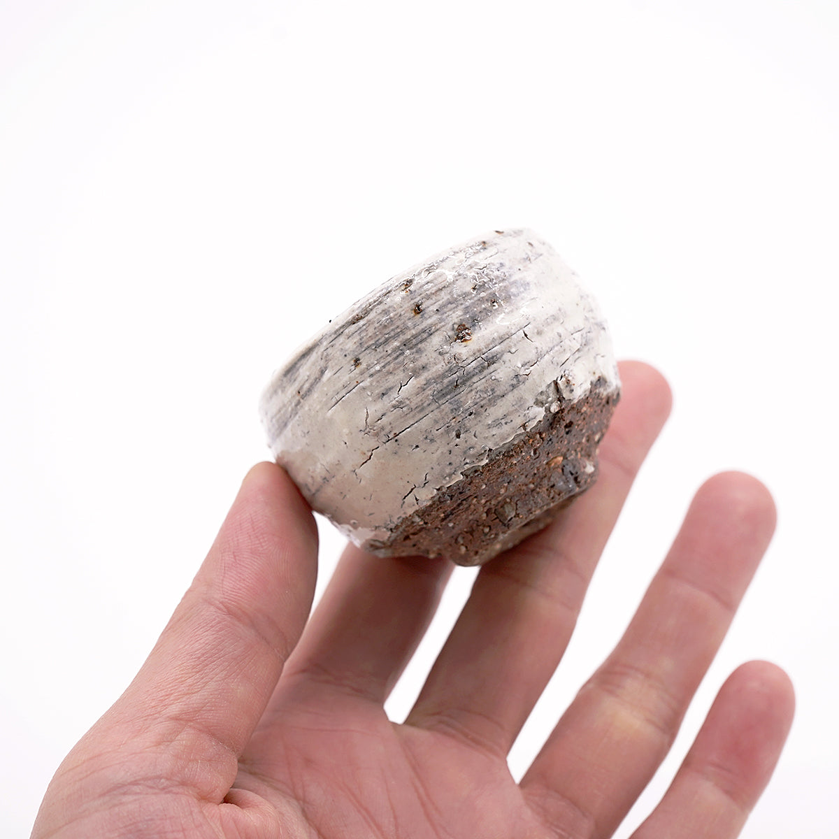 【期間限定】《Life with the Bloom》伊藤千穂　粉引ぐい呑　ITCBGN025