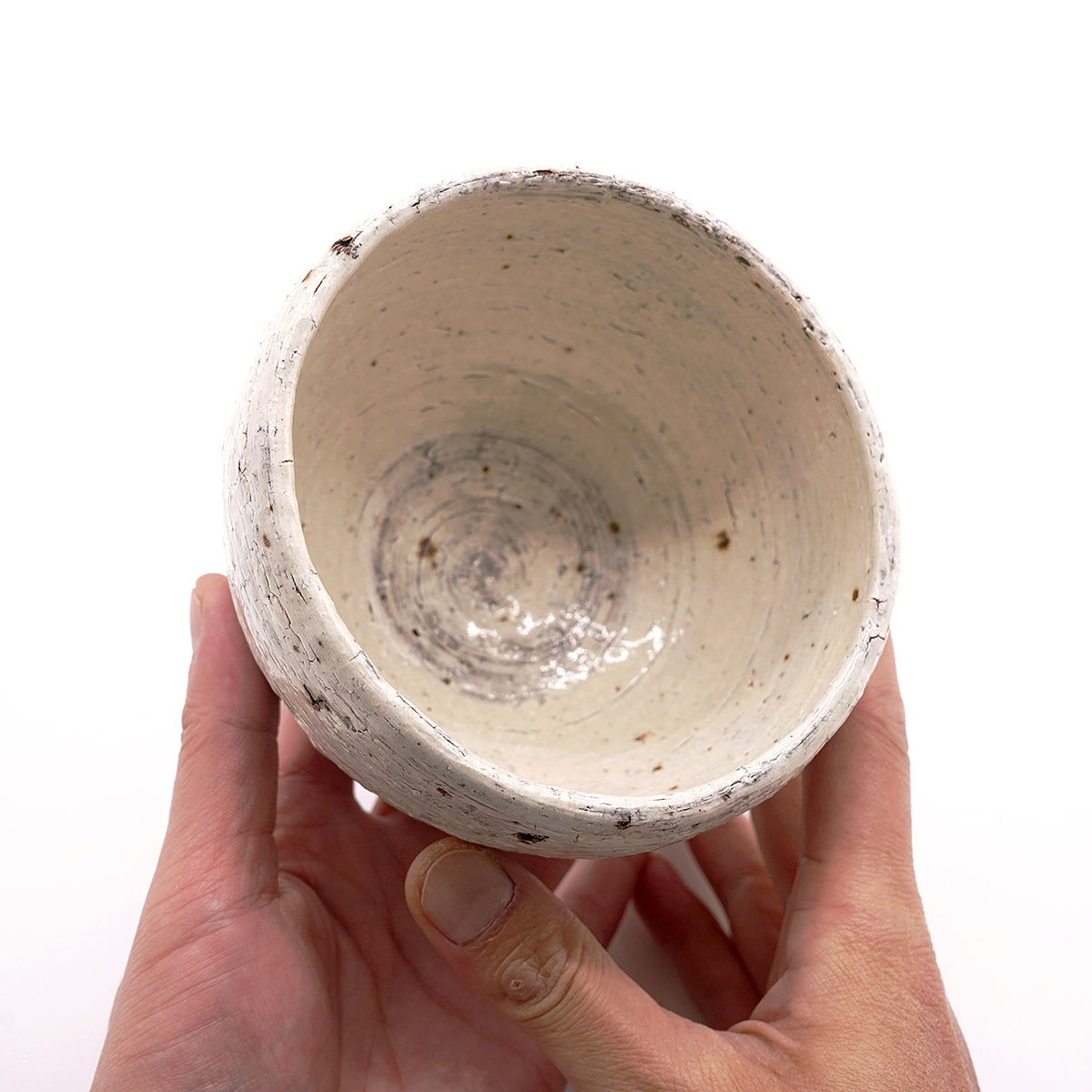 【期間限定】《Life with the Bloom》伊藤千穂　粉引茶碗　ITCBTB009