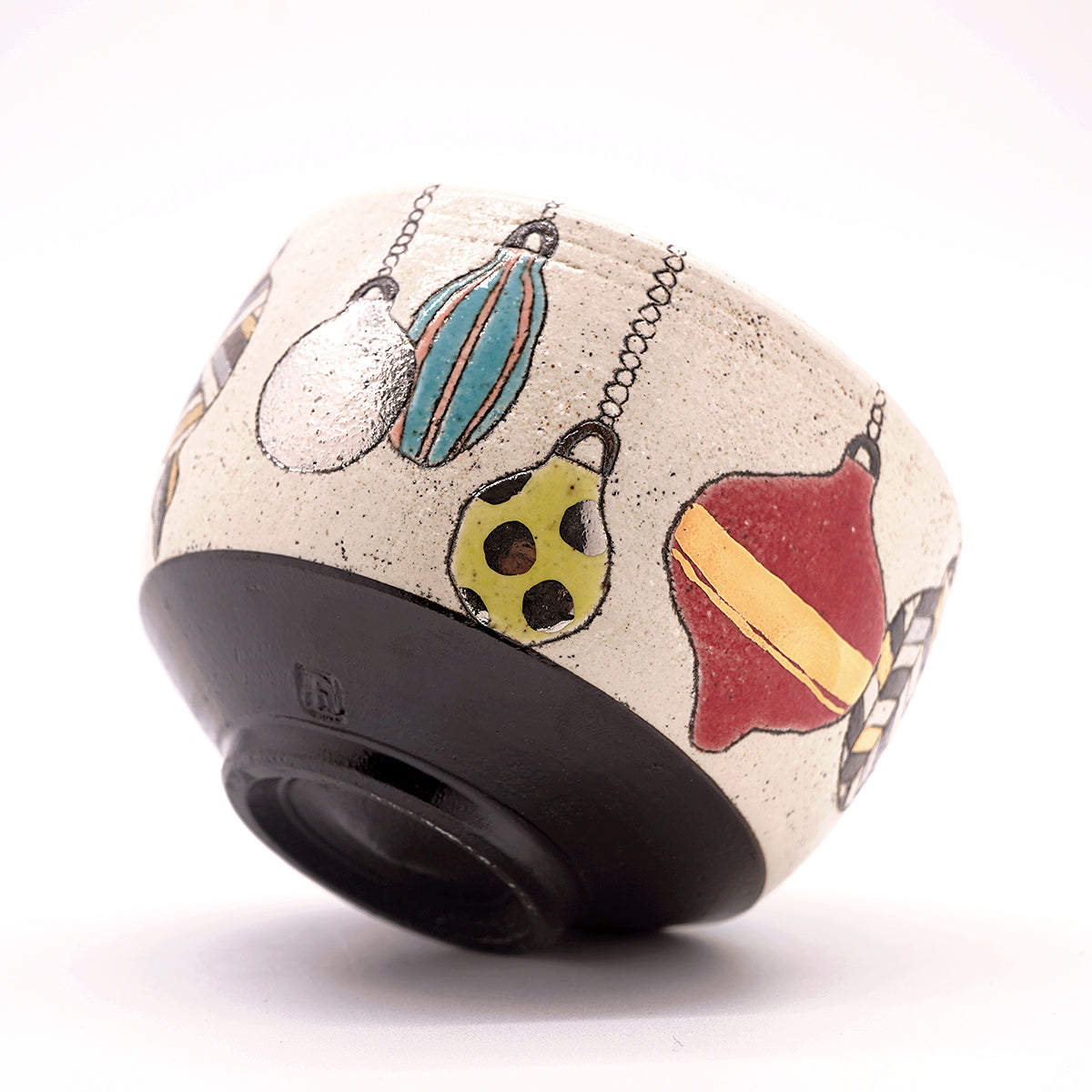 【期間限定】《Life with the Bloom》伊藤千穂　茶碗「Christmas ornament」　ITCBTB023