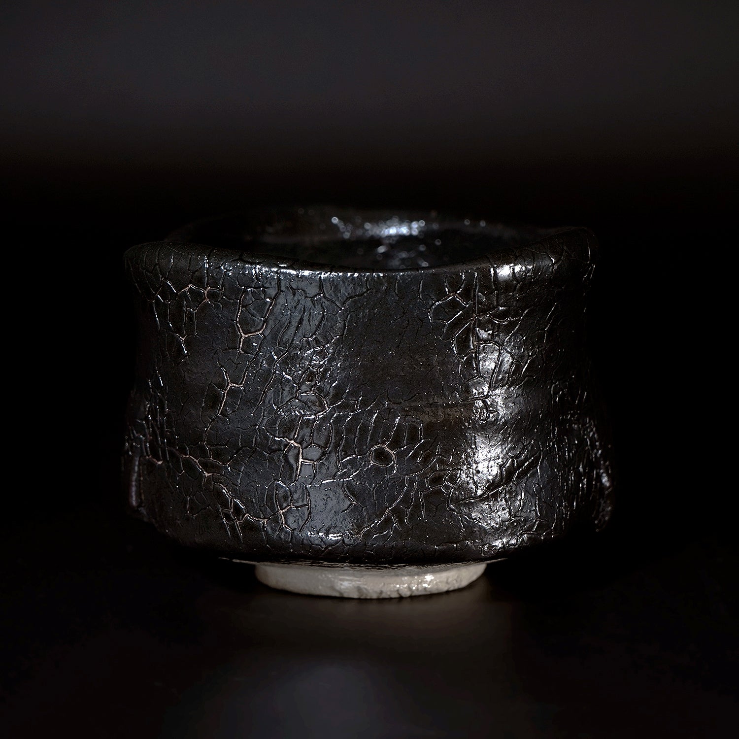 寺田鉄平　瀬戸黒茶盌　TRDTB134