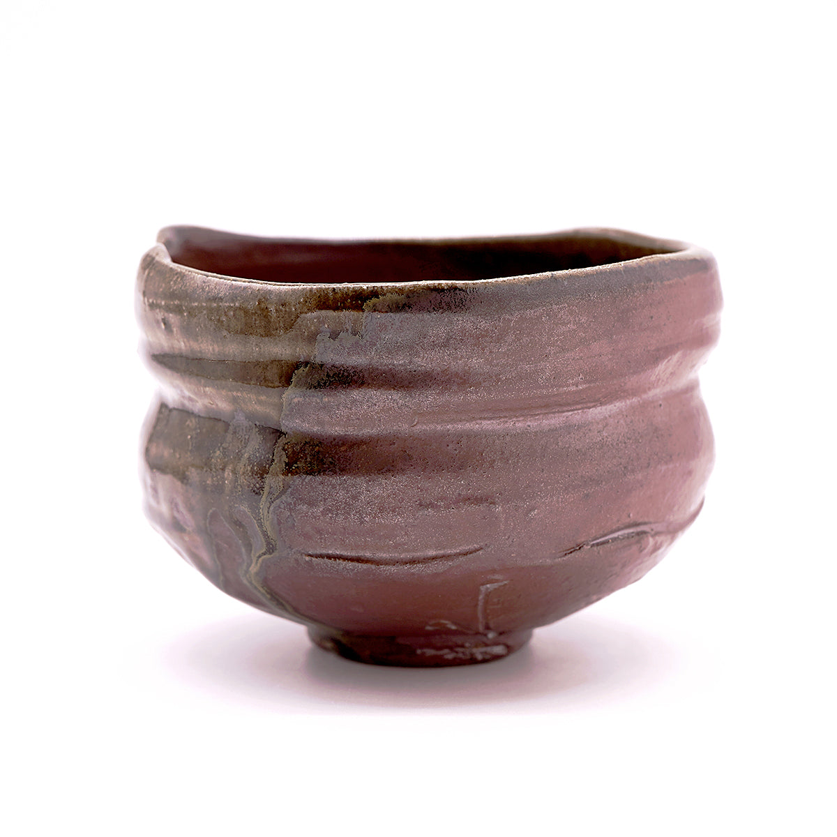 大上裕樹　赤ドベ茶盌　OGYTB019P