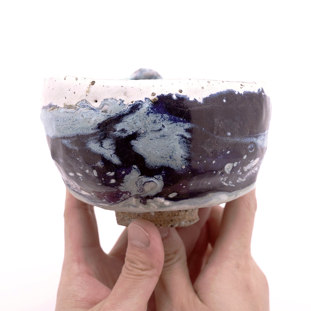 木ノ戸久仁子　稀晶石茶盌　KNKTB073