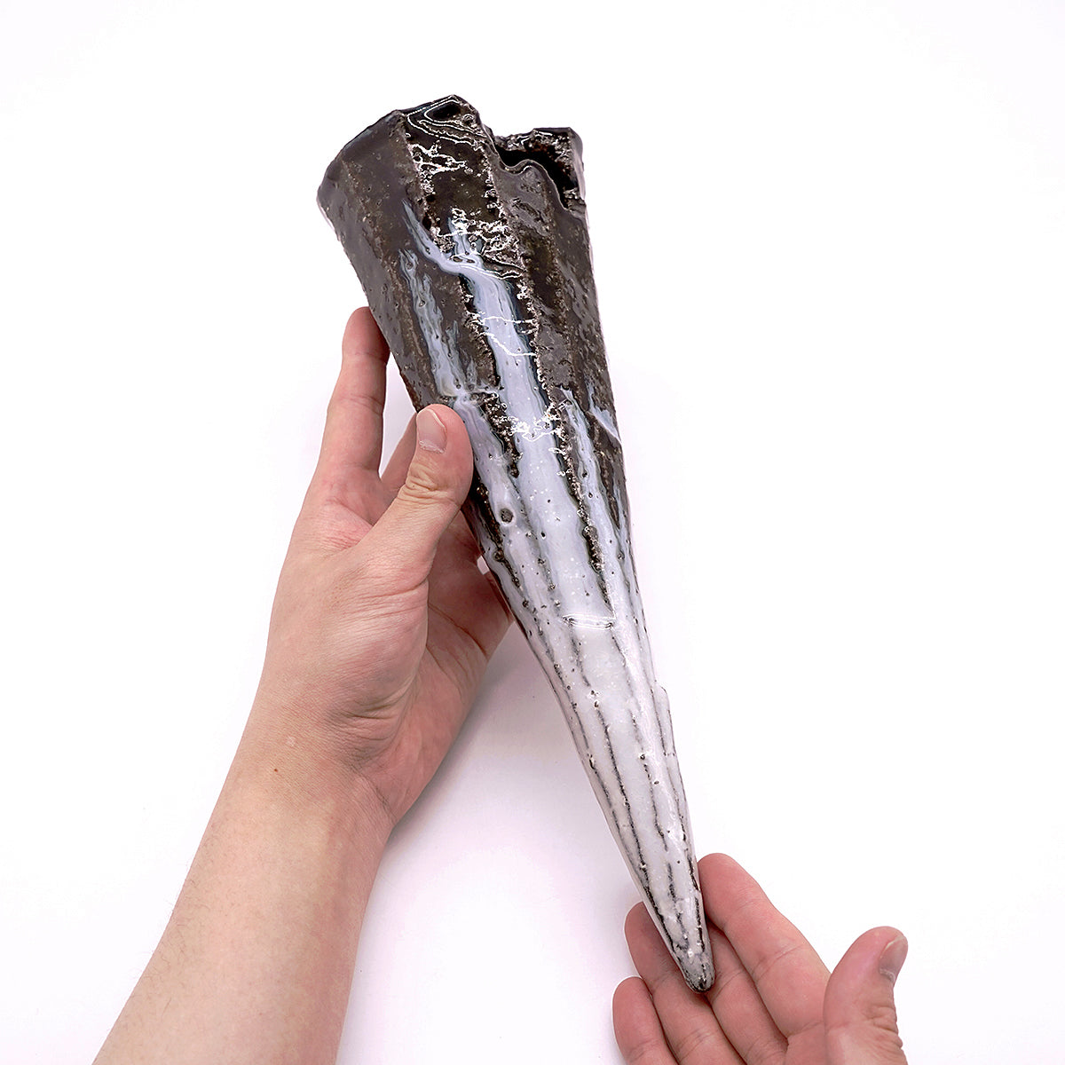 穂高隆児　朝鮮唐津花入　HDKFV017