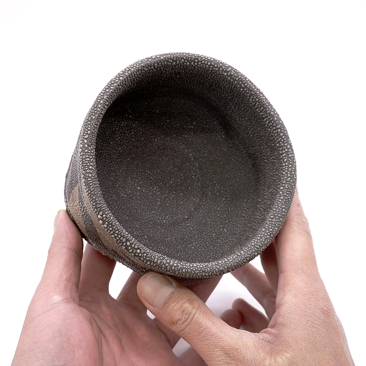 穂高隆児　鮫肌茶盌　HDKTB103