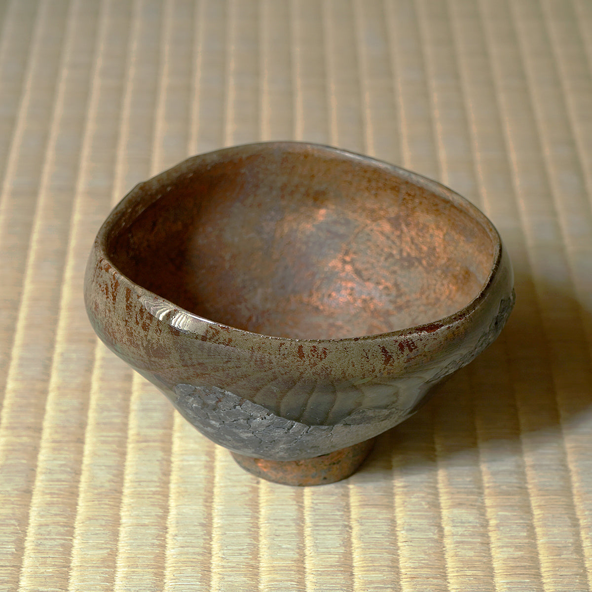 奥島圭二　玻璃髹漆盌箔押　OKKTB003P