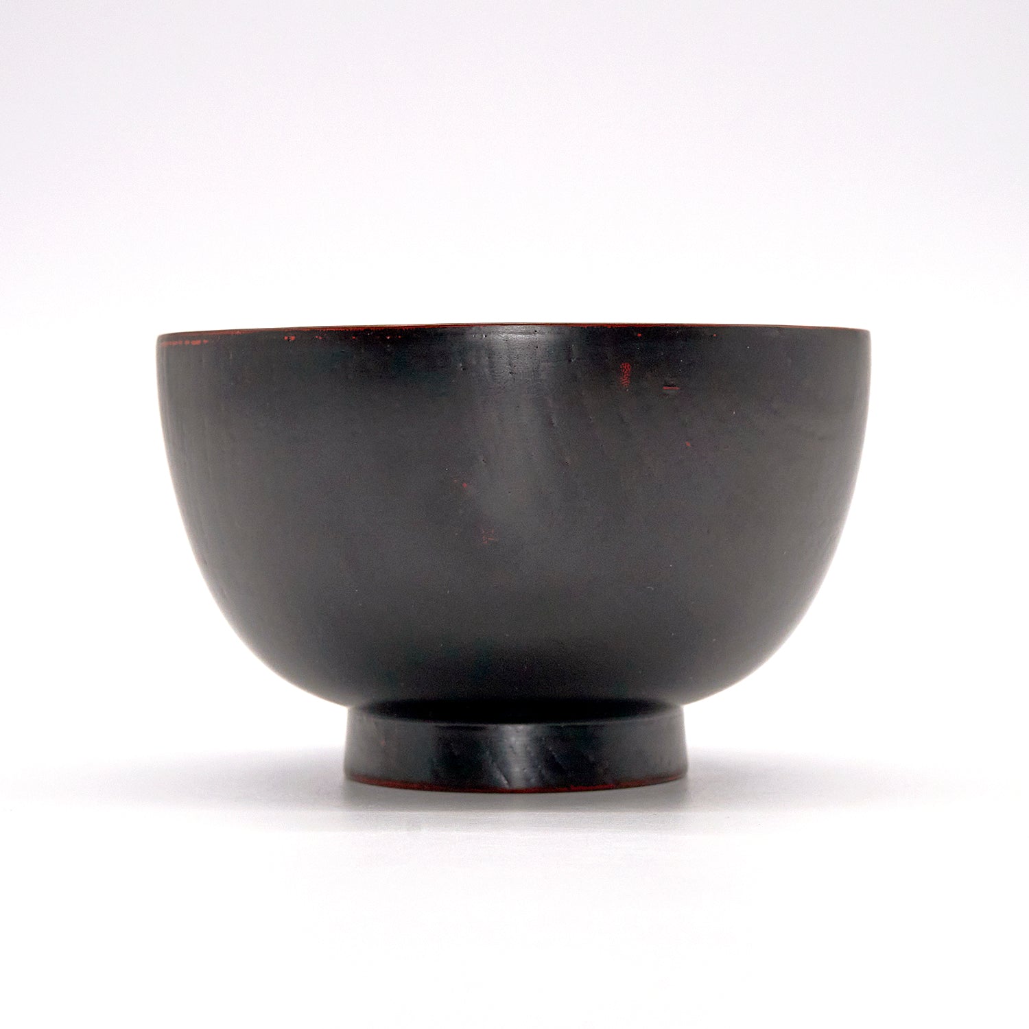 菱田賢治 黒根来汁椀 HSDWN006P – 白白庵（PAKUPAKUAN）