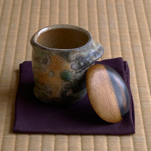 谷本洋 伊賀茶器（黒柿蓋） TMYTI011P – 白白庵（PAKUPAKUAN）