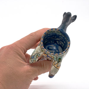 期間限定】《恋する酒呑童子2026》小孫哲太郎 馬形馬目紋酒呑器