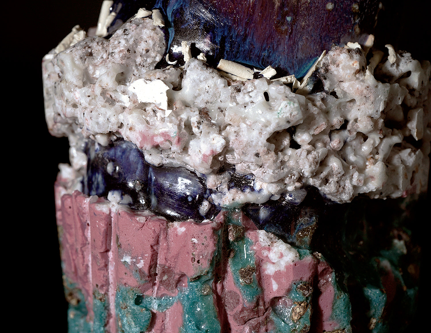 木ノ戸久仁子　稀晶石花器　KNKFV041