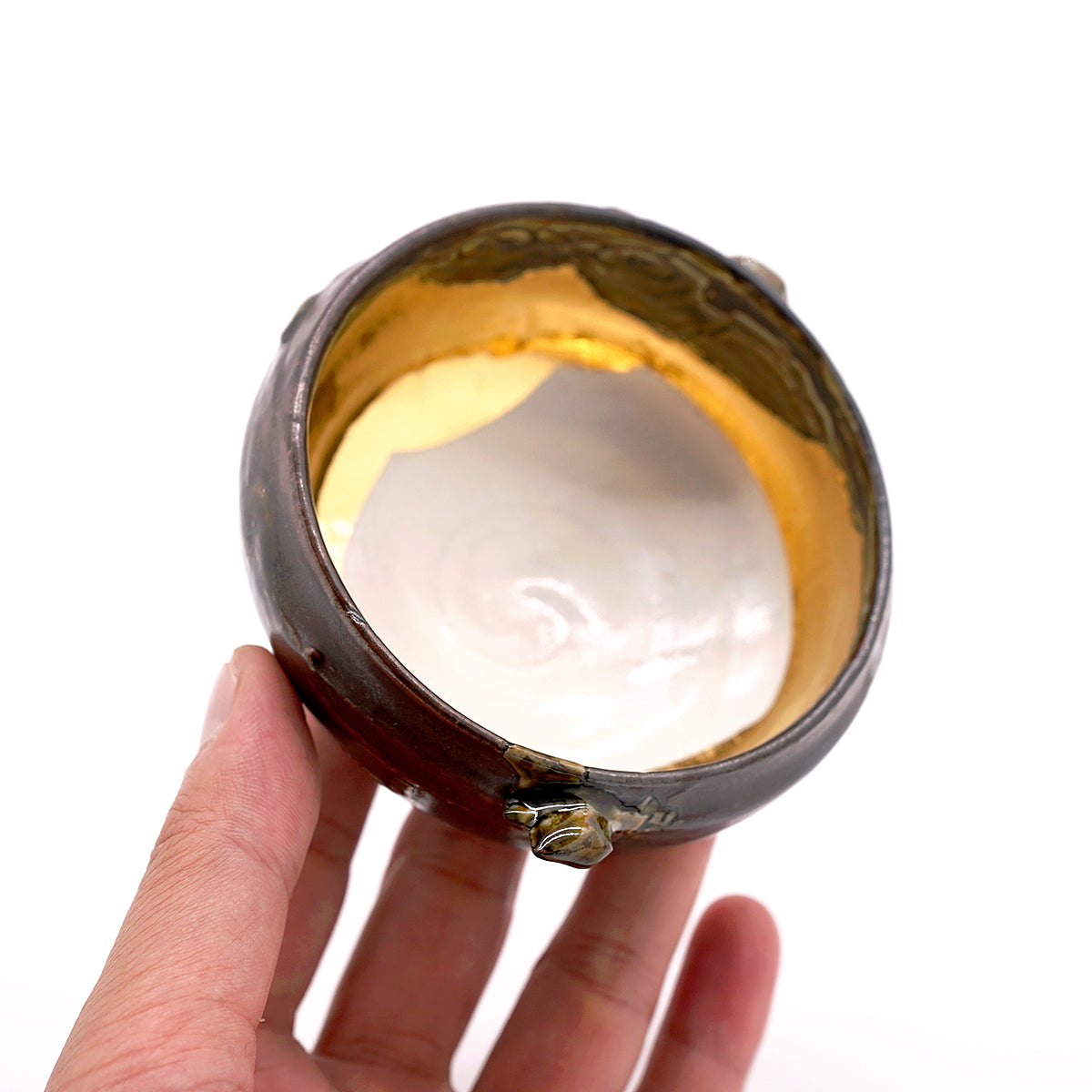 小孫哲太郎　月白鷺茶器　KMGGT001P