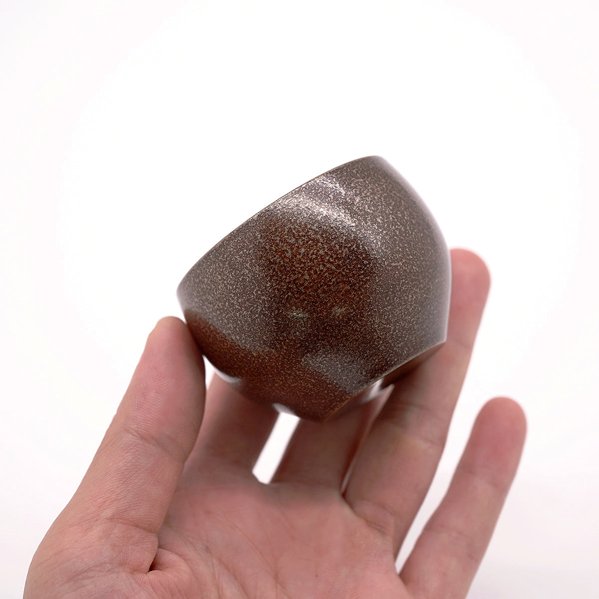 松本光太　錫溜めぐい呑み　MMKGN048