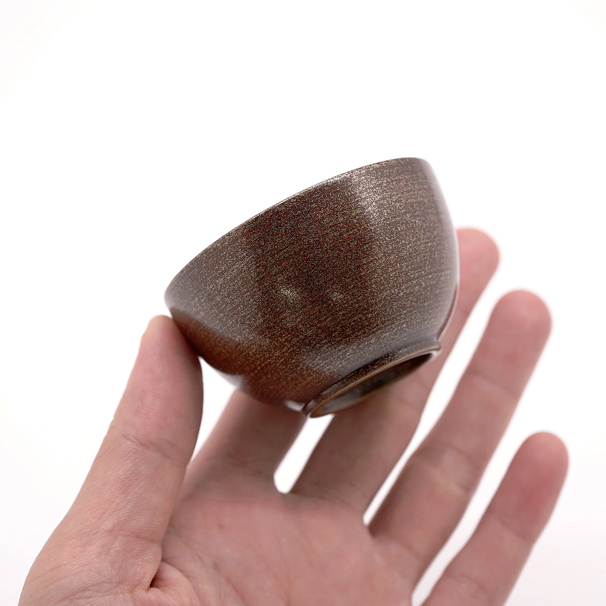 松本光太　錫溜めぐい呑み　MMKGN049