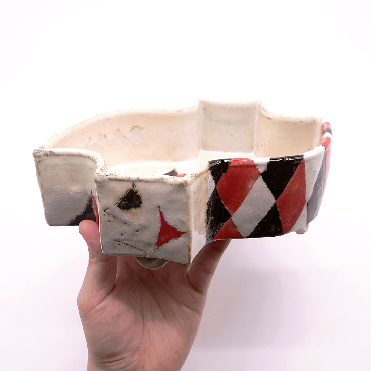 栢野紀文　織部鉢　KYKPL088P