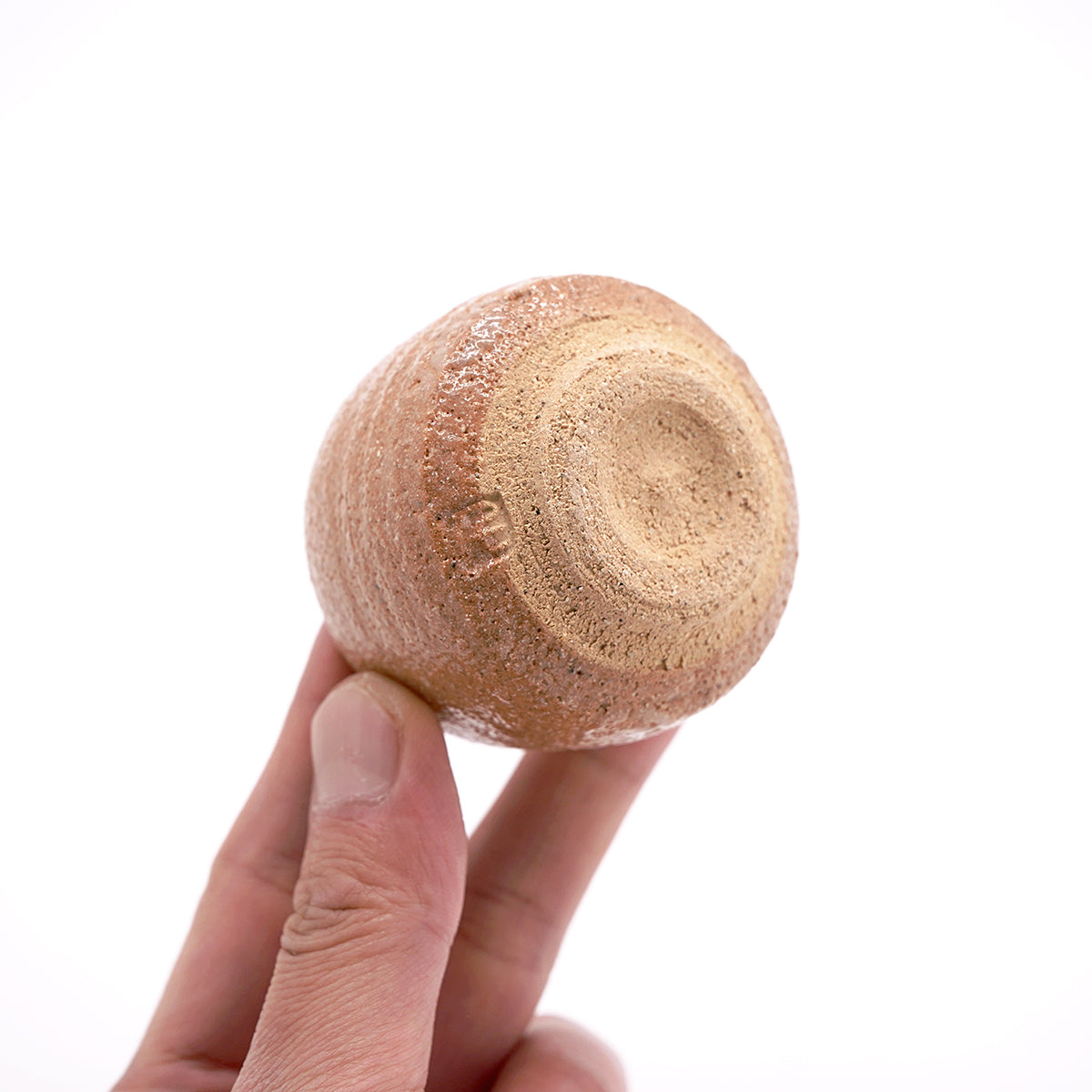 【期間限定】《Life with the Bloom》伊藤千穂　枇杷梅花皮ぐい呑　ITCBGN017