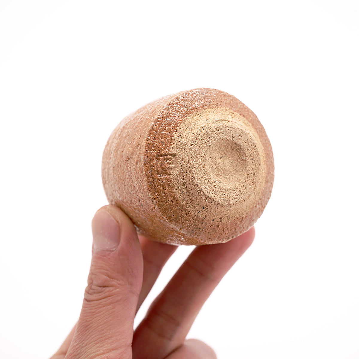 【期間限定】《Life with the Bloom》伊藤千穂　枇杷梅花皮ぐい呑　ITCBGN018