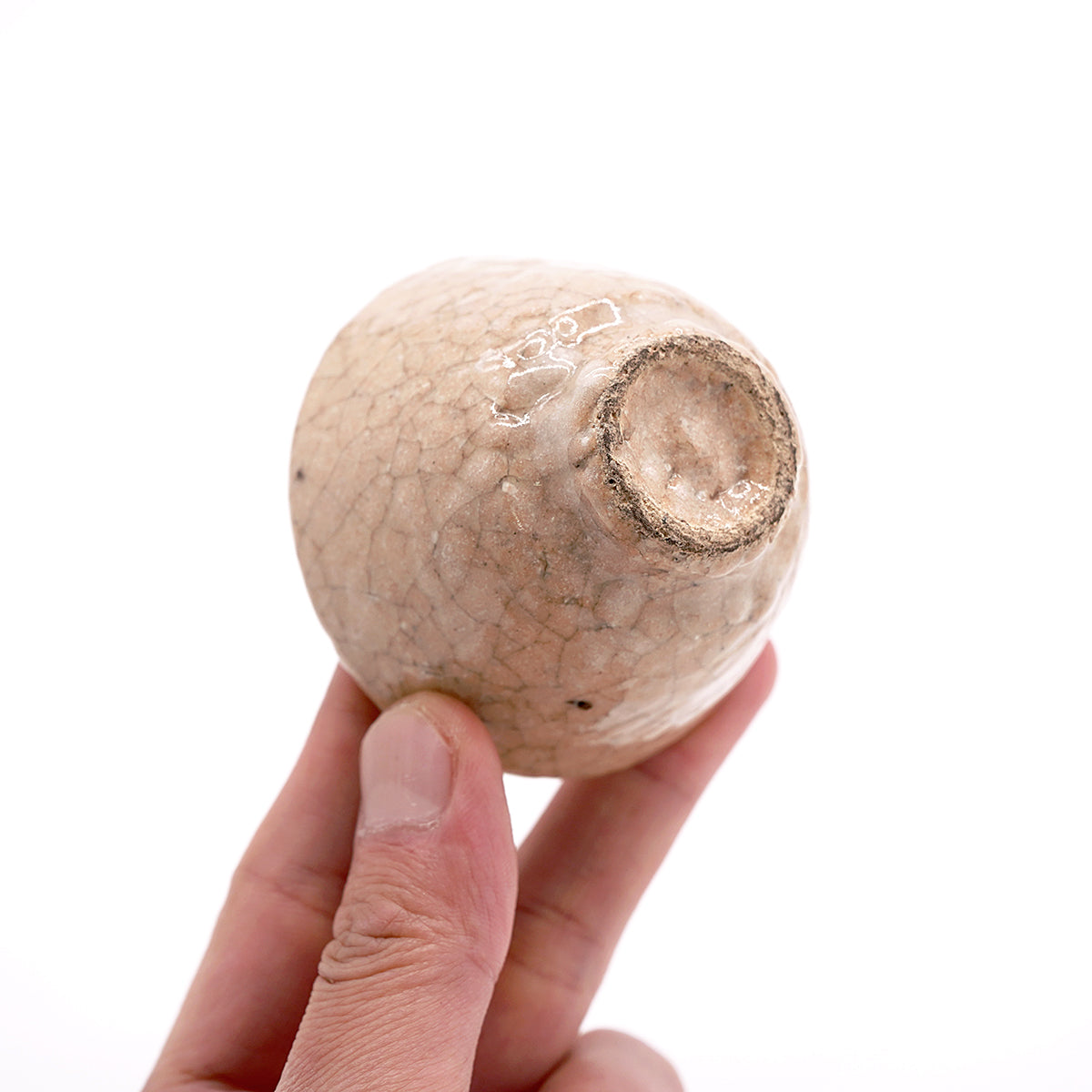 【期間限定】《Life with the Bloom》伊藤千穂　赤香梅花皮ぐい呑　ITCBGN021