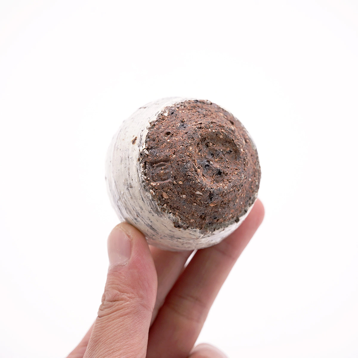 【期間限定】《Life with the Bloom》伊藤千穂　粉引ぐい呑　ITCBGN025