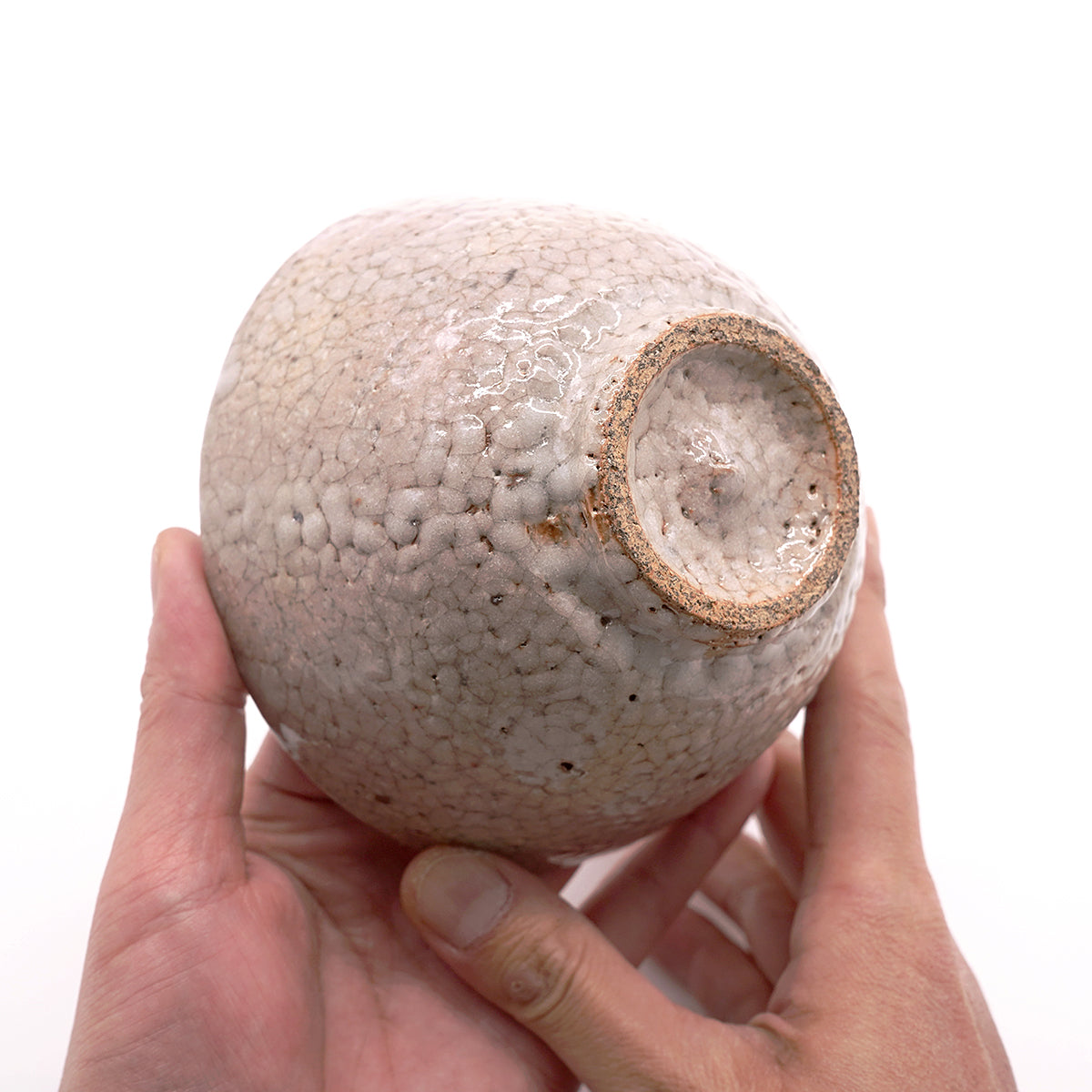 【期間限定】《Life with the Bloom》伊藤千穂　利休白茶碗　 ITCBTB001