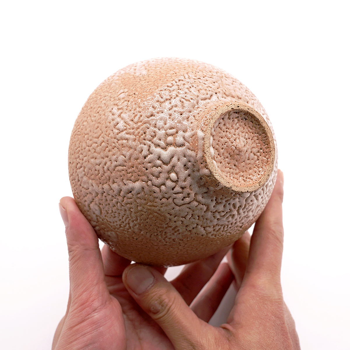 【期間限定】《Life with the Bloom》伊藤千穂　枇杷梅花皮茶碗　ITCBTB007