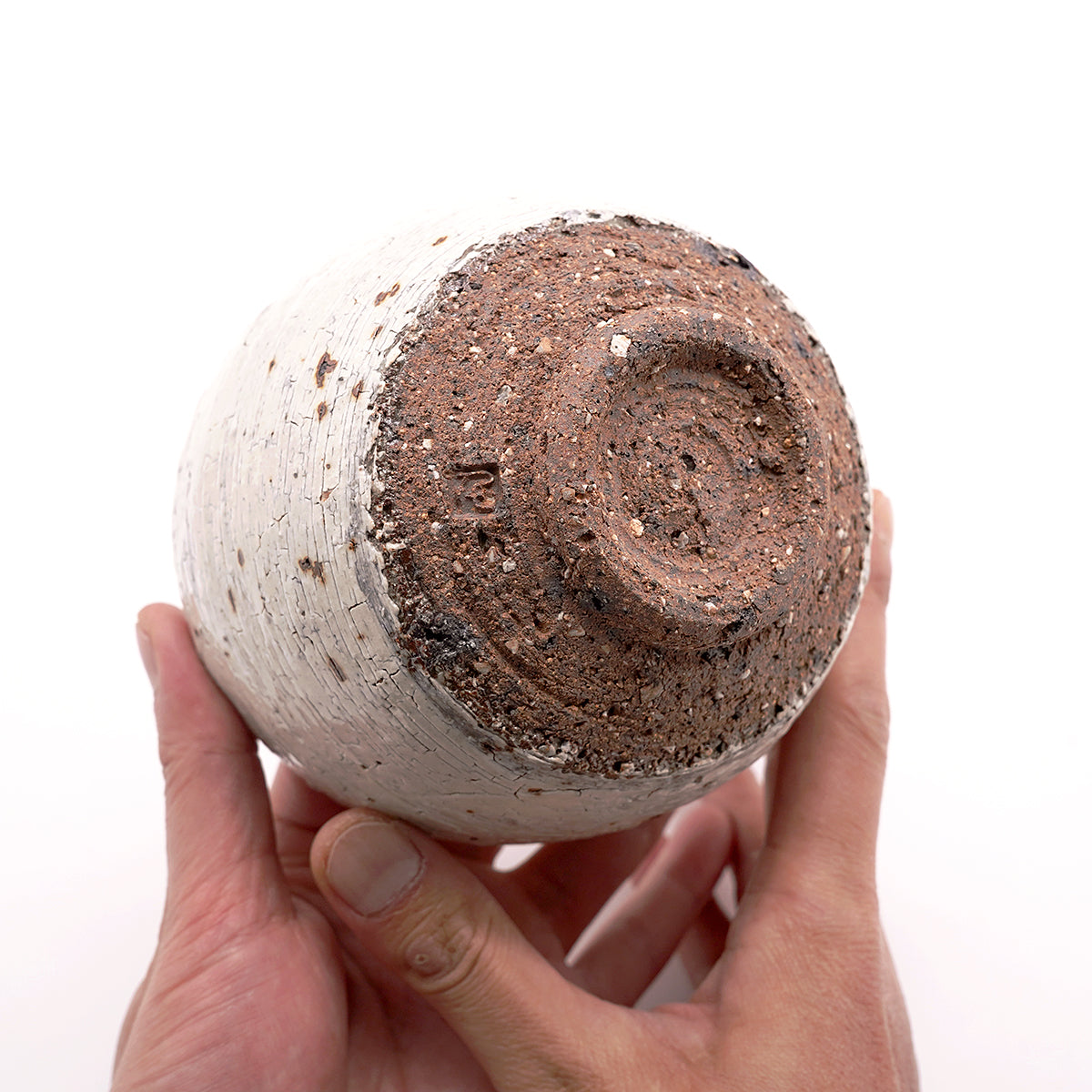 【期間限定】《Life with the Bloom》伊藤千穂　粉引茶碗　ITCBTB009