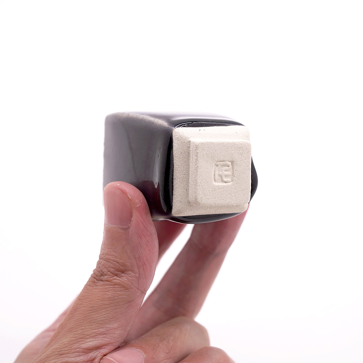 【期間限定】《Life with the Bloom》伊藤千穂　曹柱硝子四方ぐい呑　ITCBGN037