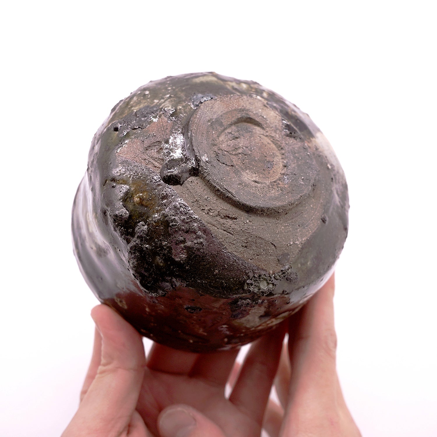 篠原希　信楽引出黒茶碗　SHNTB022P