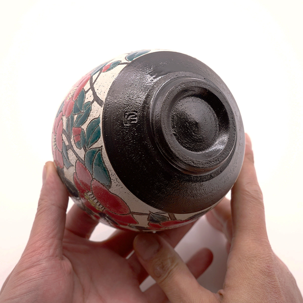 伊藤千穂 茶碗「椿」 ITCTB045P – 白白庵（PAKUPAKUAN）