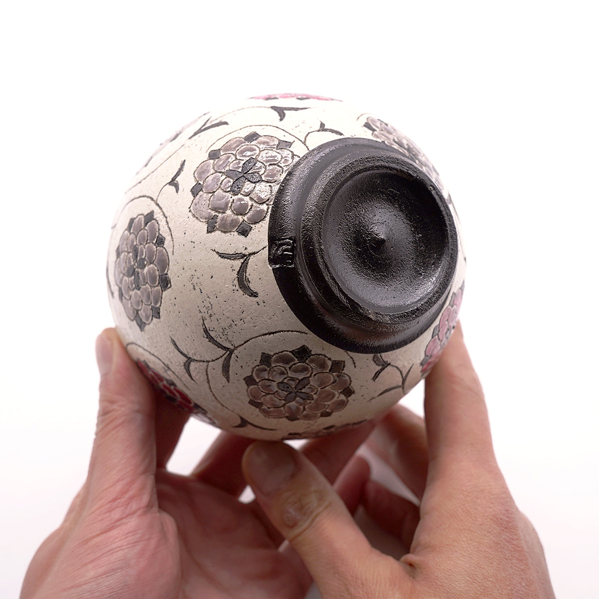 【期間限定】《Life with the Bloom》伊藤千穂　茶碗「アラベスクダリア」　ITCBTB027