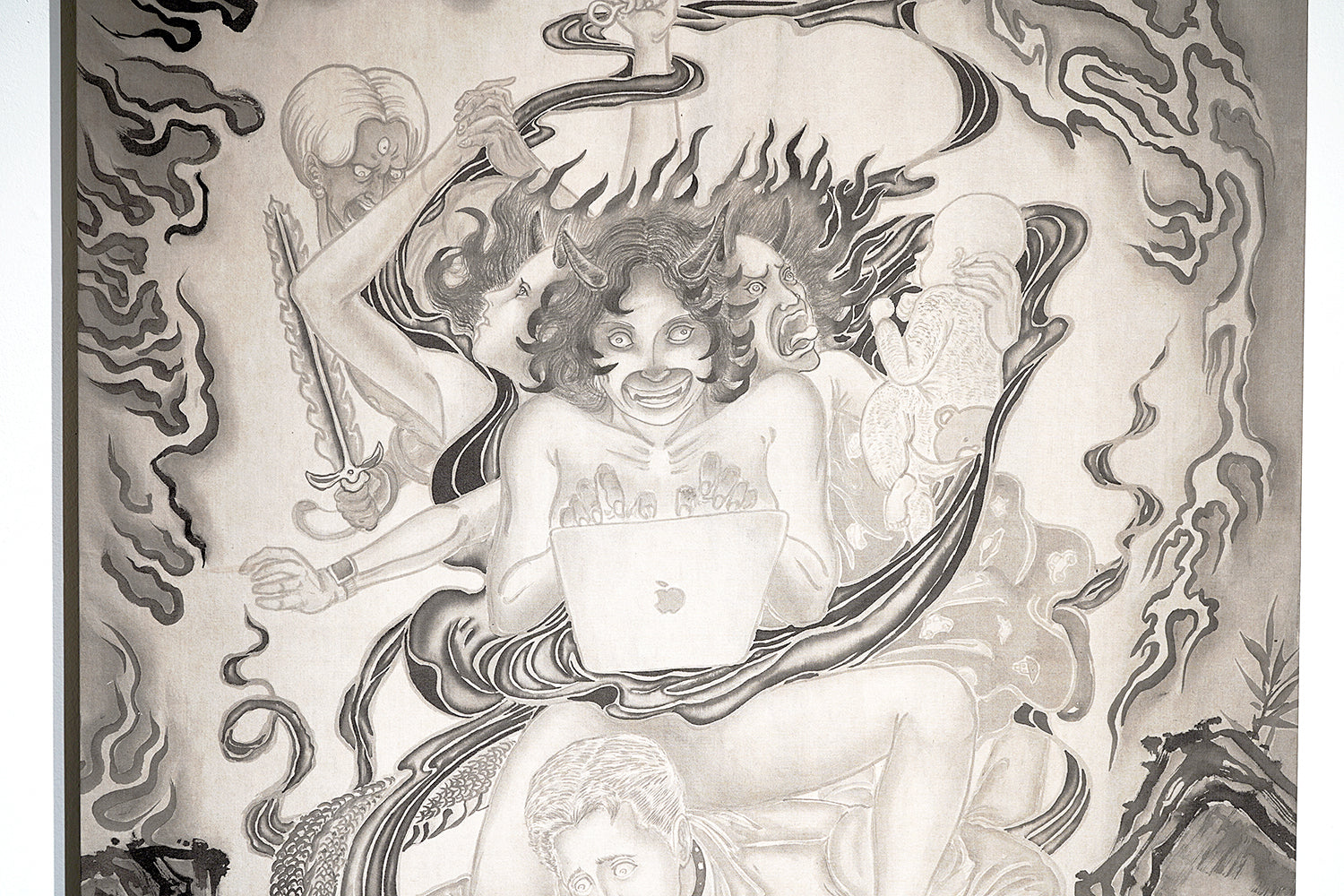 髙橋良　「既女四六時中多忙図」　THRPN086