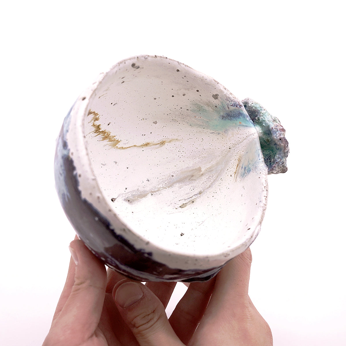 木ノ戸久仁子　稀晶石茶盌　KNKTB073