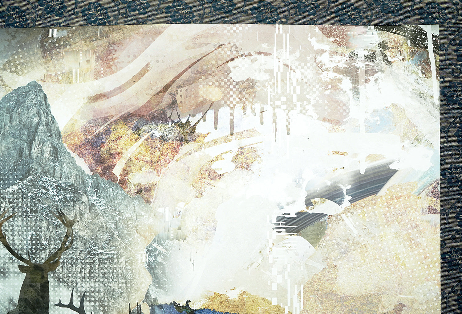 池原悠太　掛軸「The crumbling」　IHYKJ003