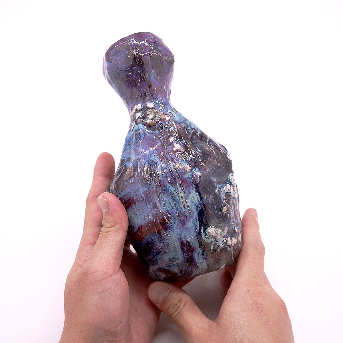 木ノ戸久仁子　稀晶石花器　KNKFV032