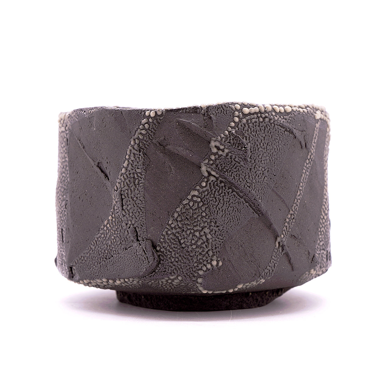 穂高隆児　梅花皮茶盌　HDKTB107