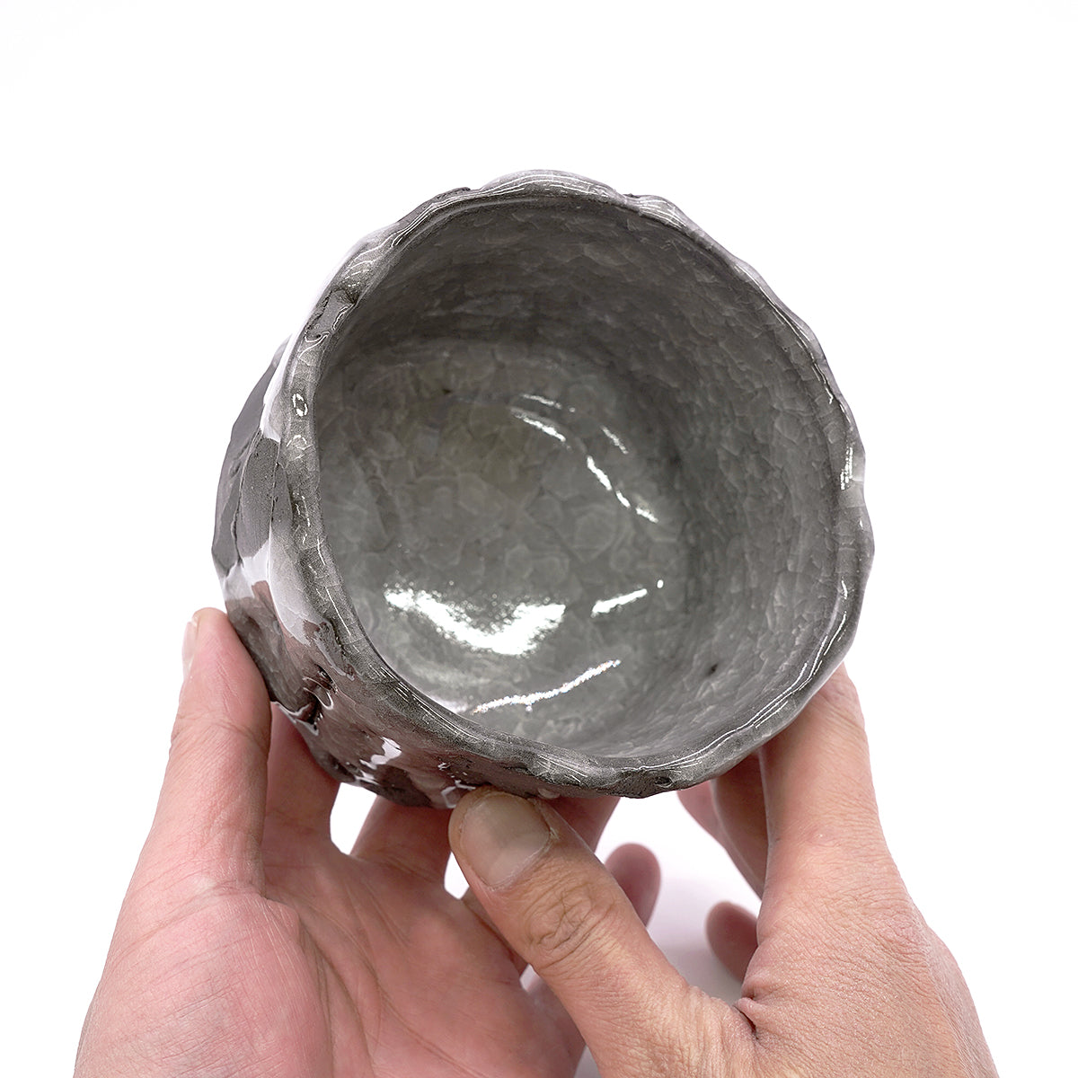 穂高隆児　薄氷茶盌　HDKTB097