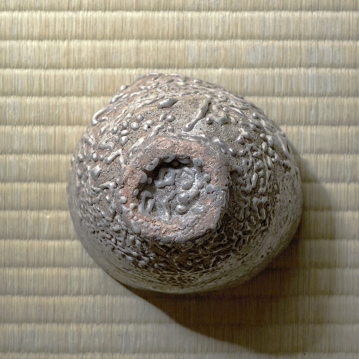 谷本洋　銀彩茶盌　TMYTB008P