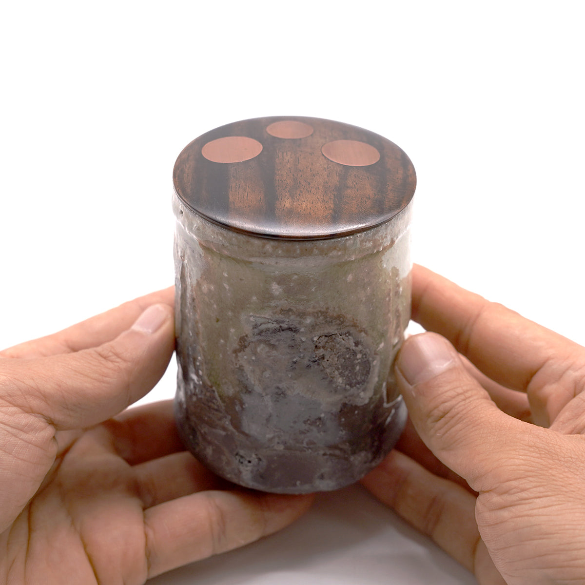 谷本洋　伊賀茶器（黒柿 / 銅）　TMYTI007P