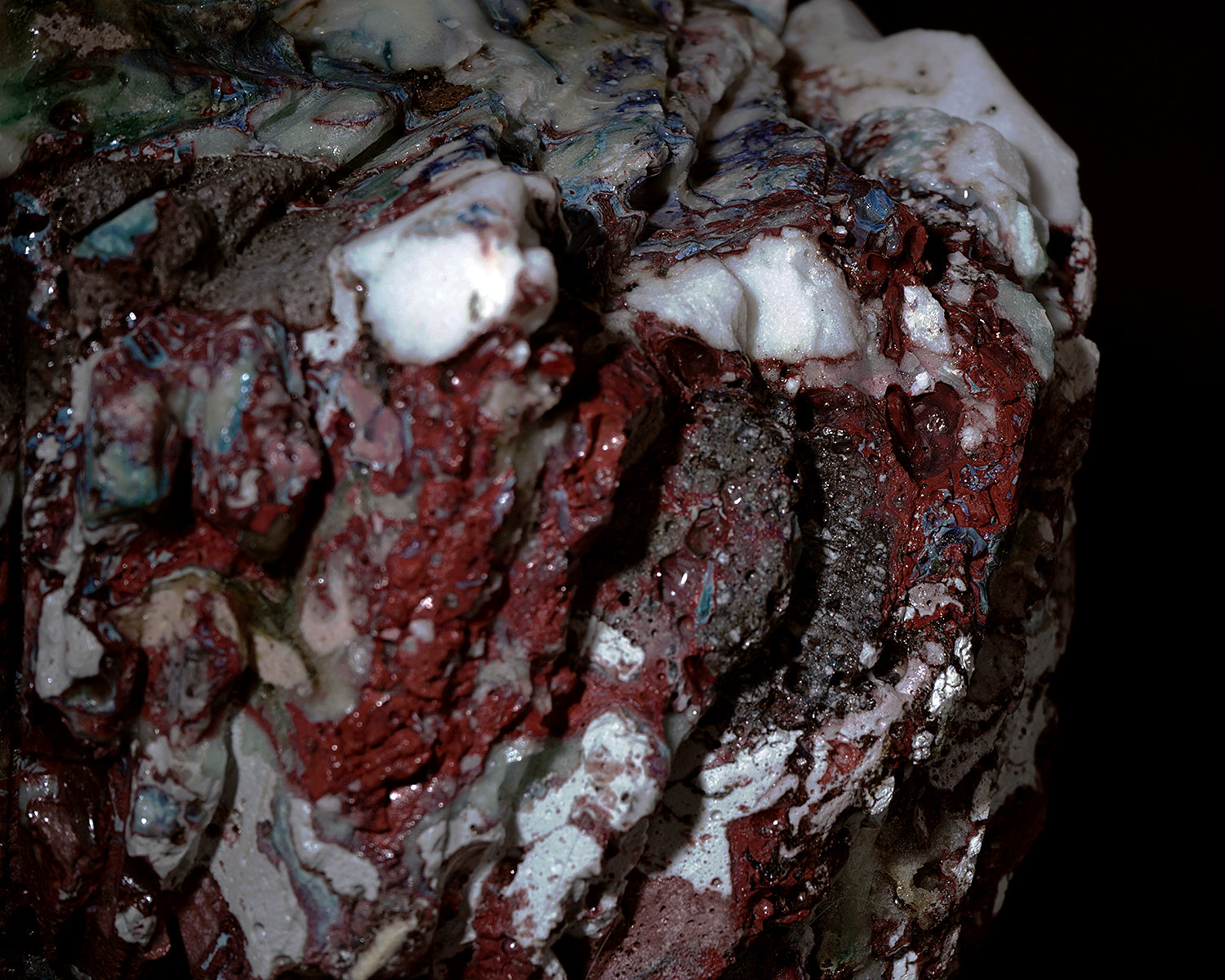 木ノ戸久仁子　稀晶石花器　KNKFV038