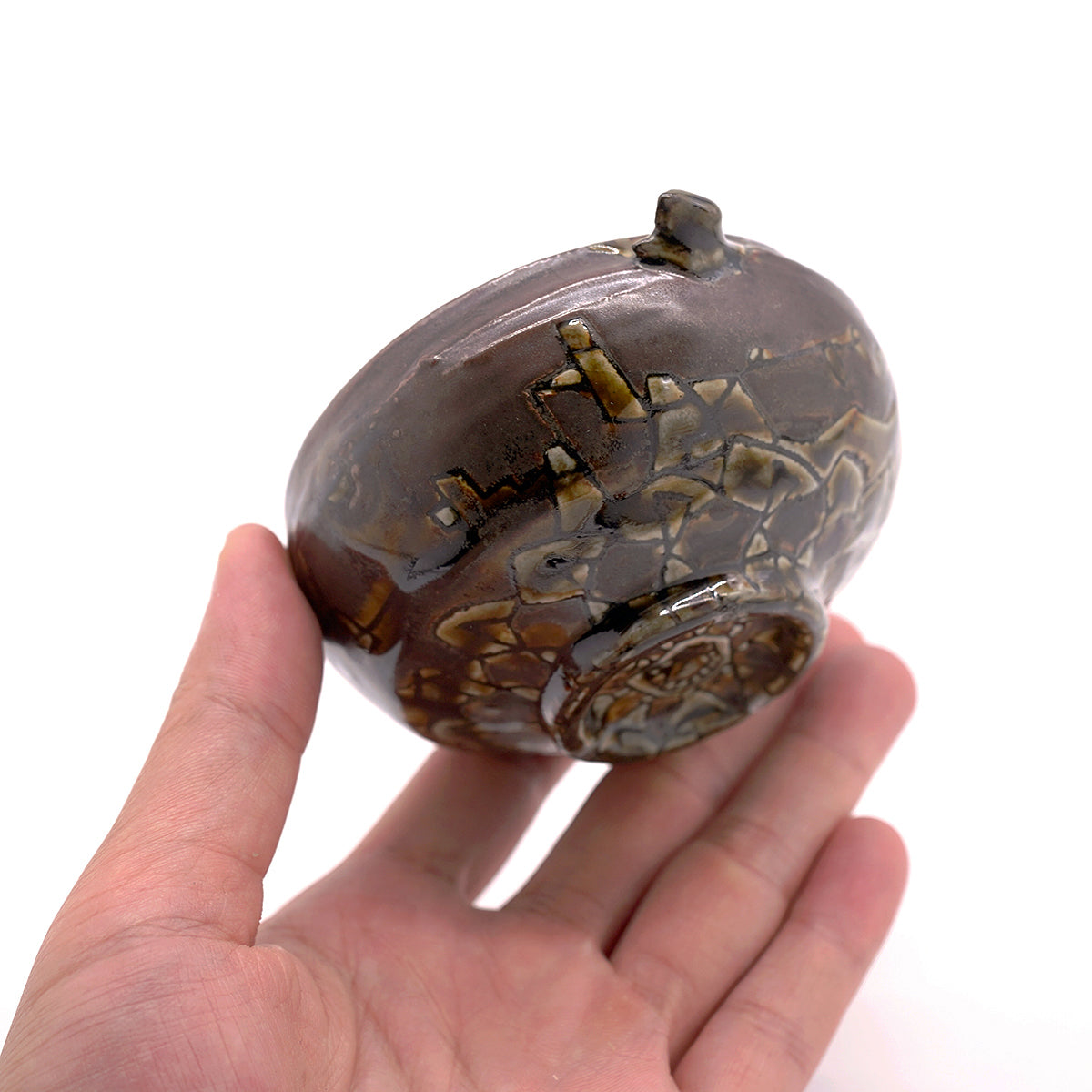 小孫哲太郎　月白鷺茶器　KMGGT001P