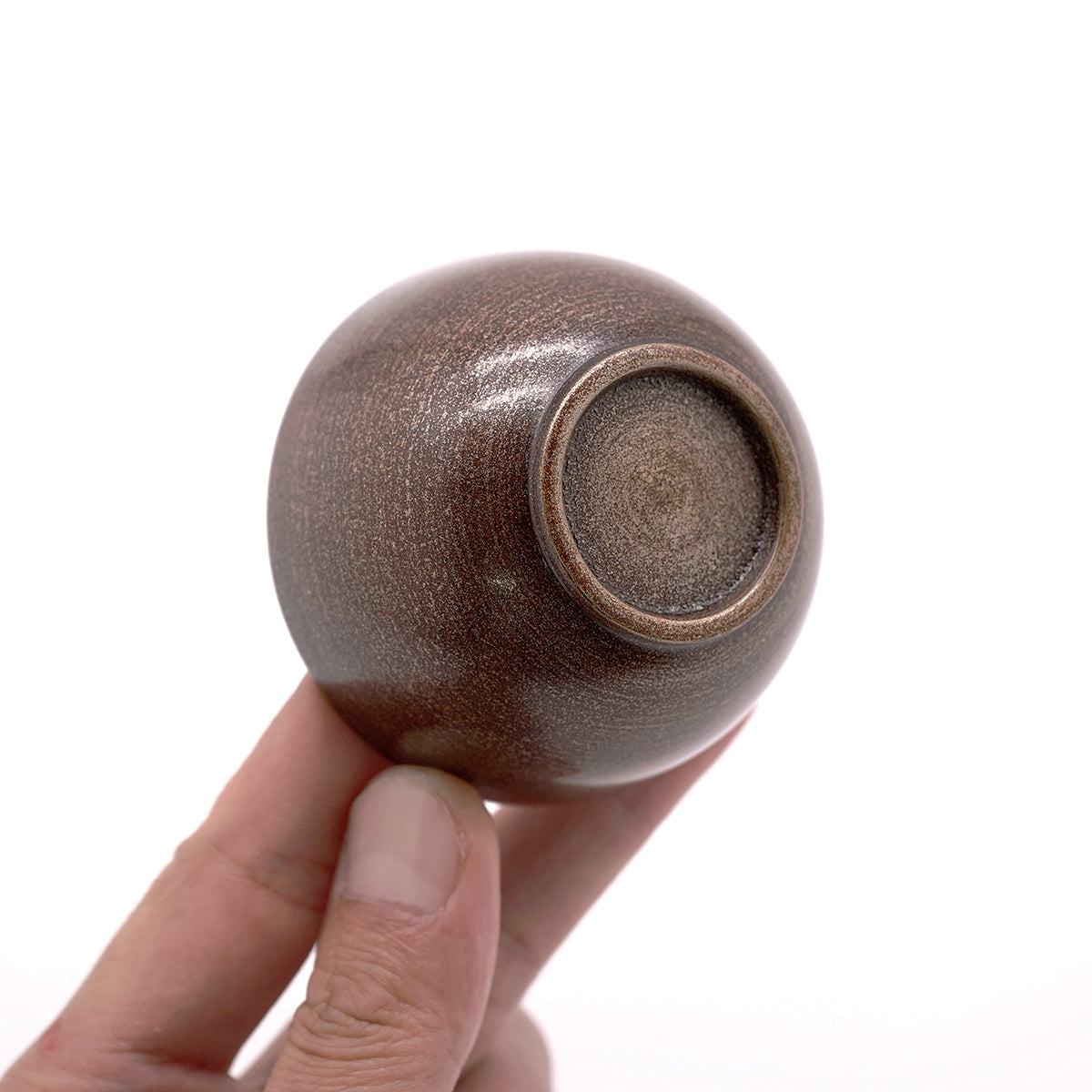 松本光太　錫溜めぐい呑み　MMKGN049