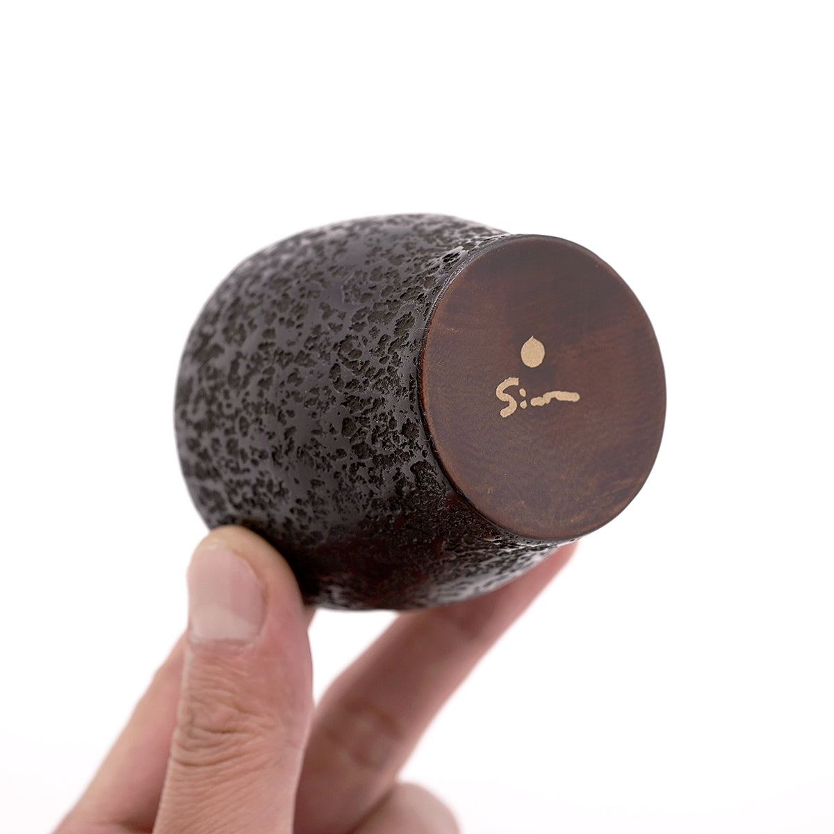 松本光太　Zoukokuぐい呑み　内錫　柔　MMKGN050