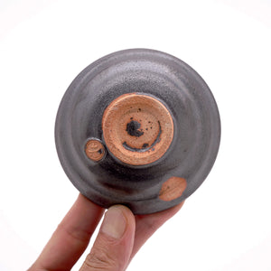 津田友子 平盃 黒（g-397） TSDGN139 – 白白庵（PAKUPAKUAN）