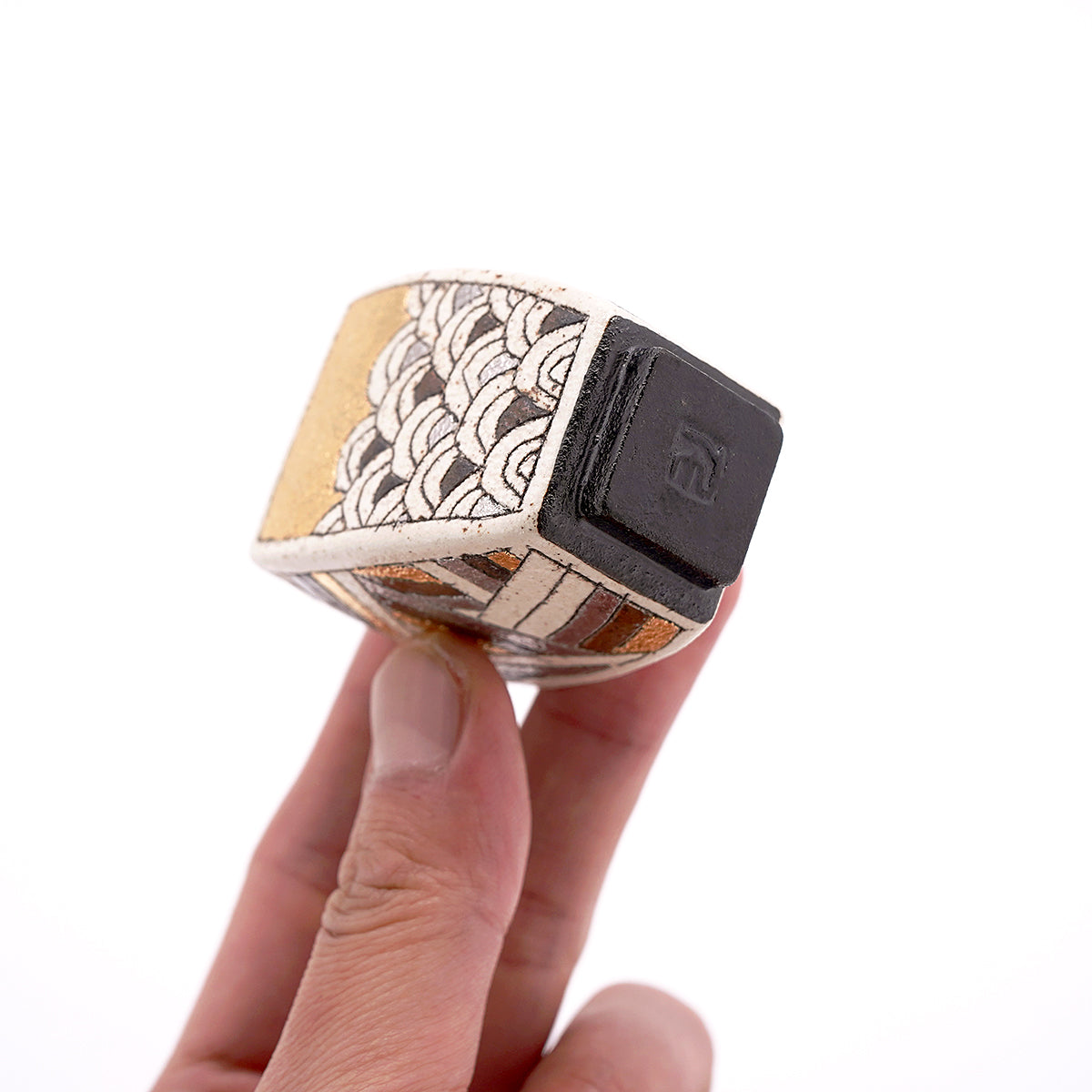 【期間限定】《Life with the Bloom》伊藤千穂　「煌」四方ぐい呑　ITCBGN001