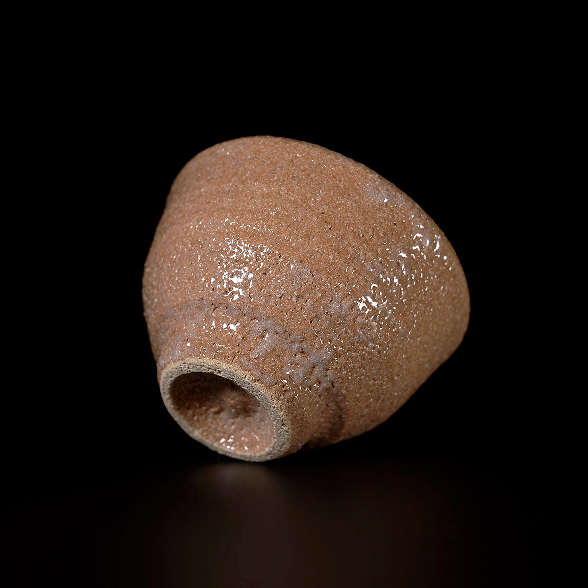 【期間限定】《Life with the Bloom》伊藤千穂　枇杷梅花皮ぐい呑　ITCBGN016