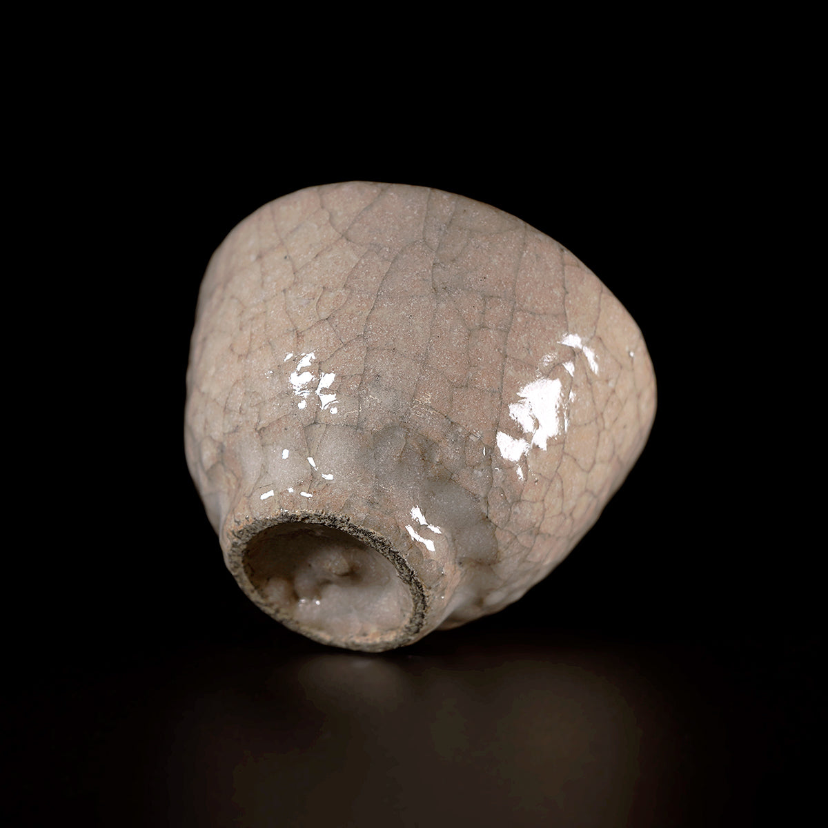 【期間限定】《Life with the Bloom》伊藤千穂　赤香梅花皮ぐい呑　ITCBGN019