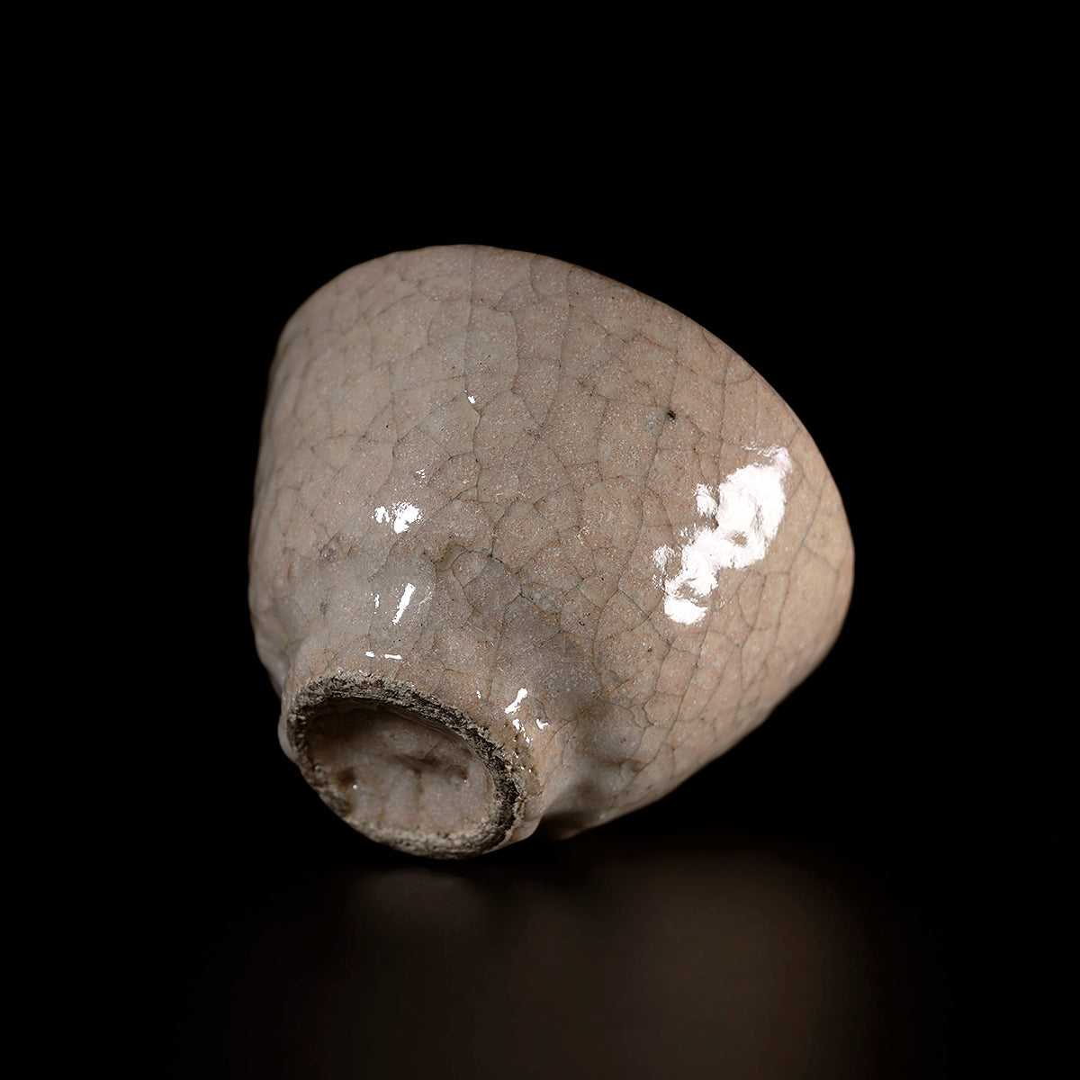 【期間限定】《Life with the Bloom》伊藤千穂　赤香梅花皮ぐい呑　ITCBGN021