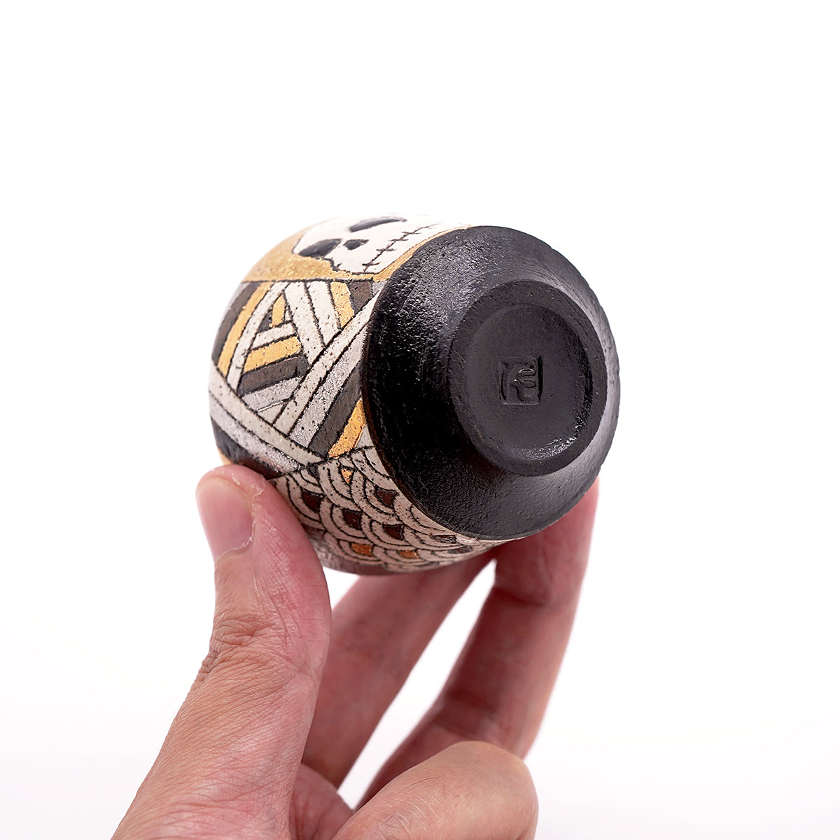 【期間限定】《Life with the Bloom》伊藤千穂　「煌髑髏」ぐい呑　ITCBGN048