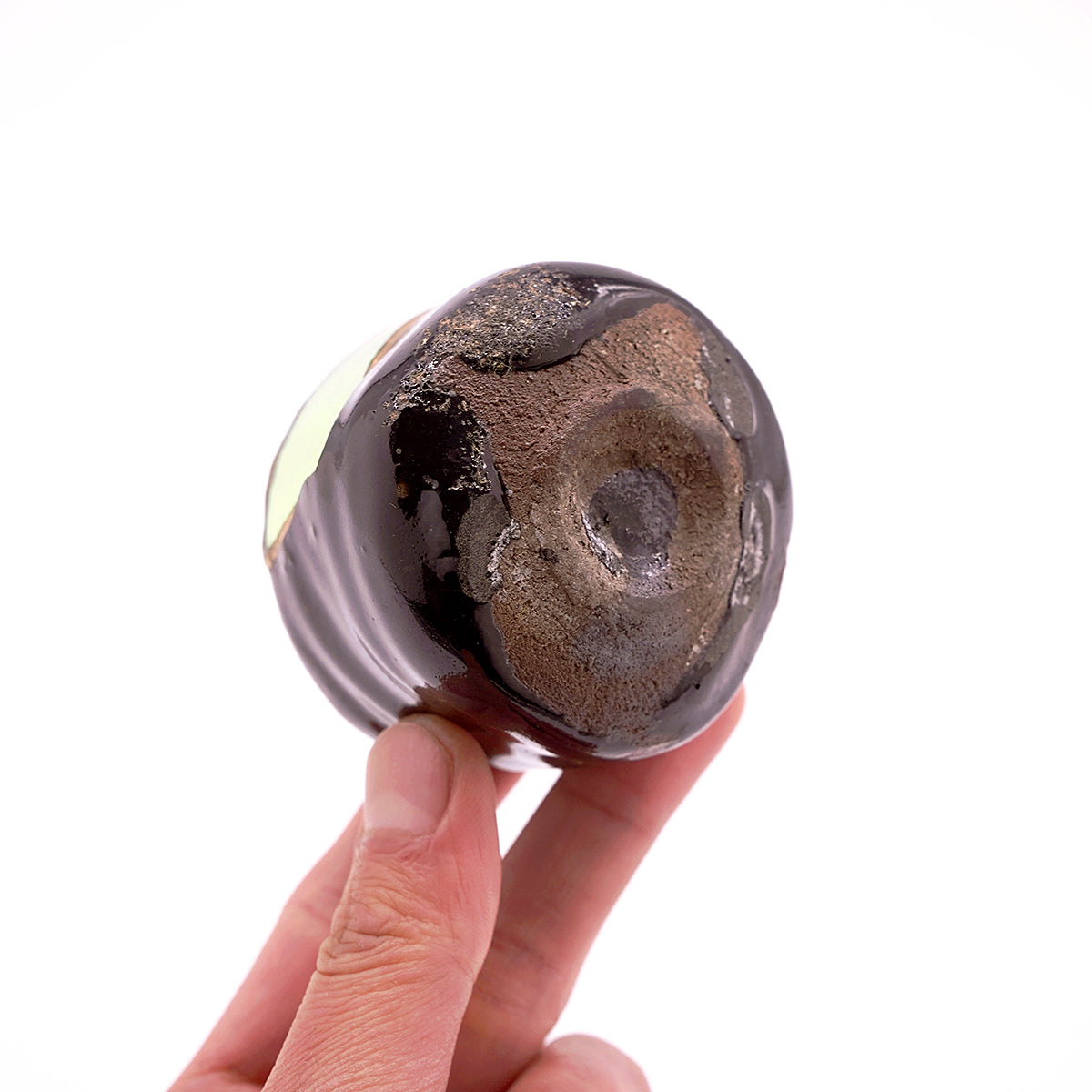 大上裕樹　ガラス呼継ぐい呑　OGYGN069