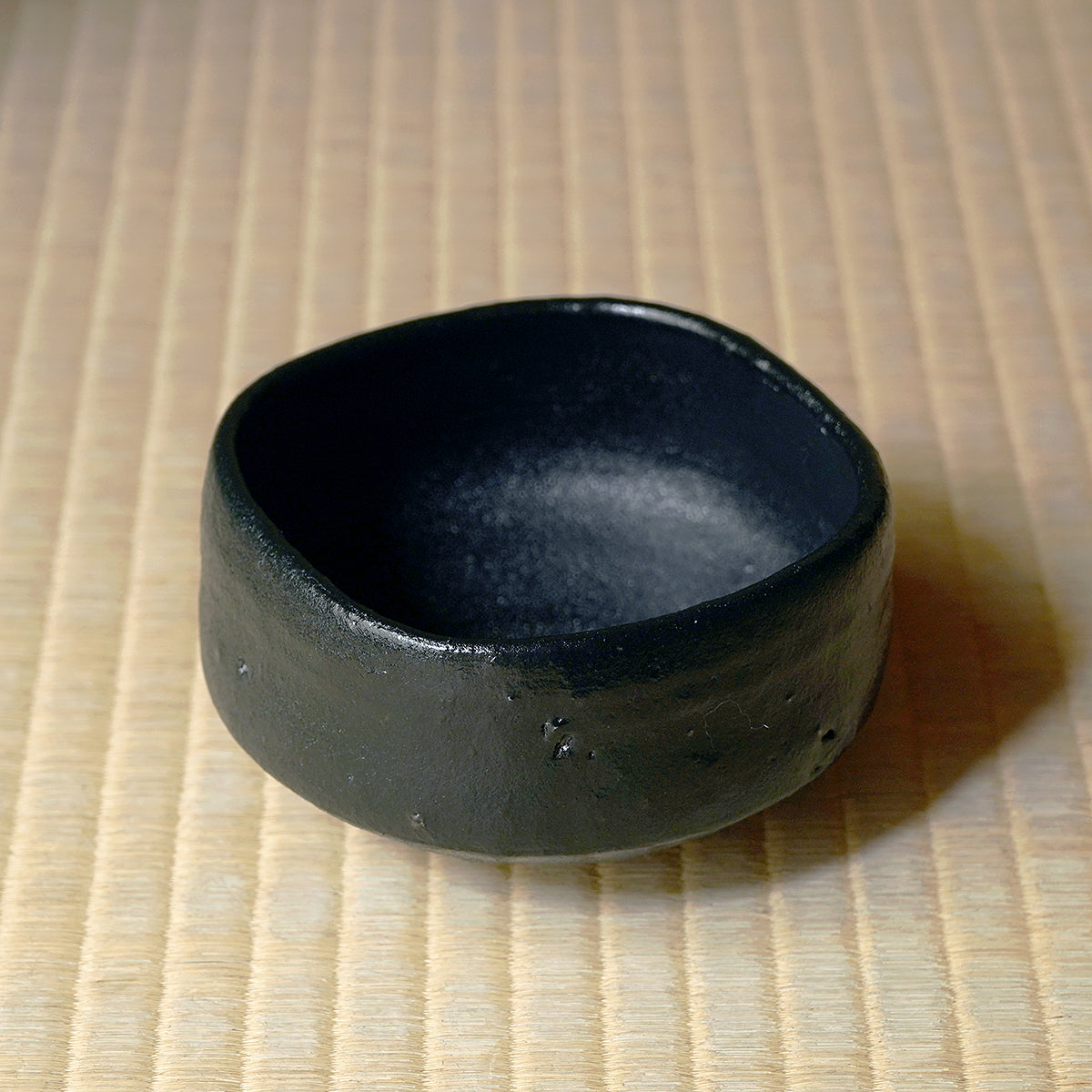 【期間限定】《Life with the Bloom》伊藤千穂　柚黒茶碗　ITCBTB003