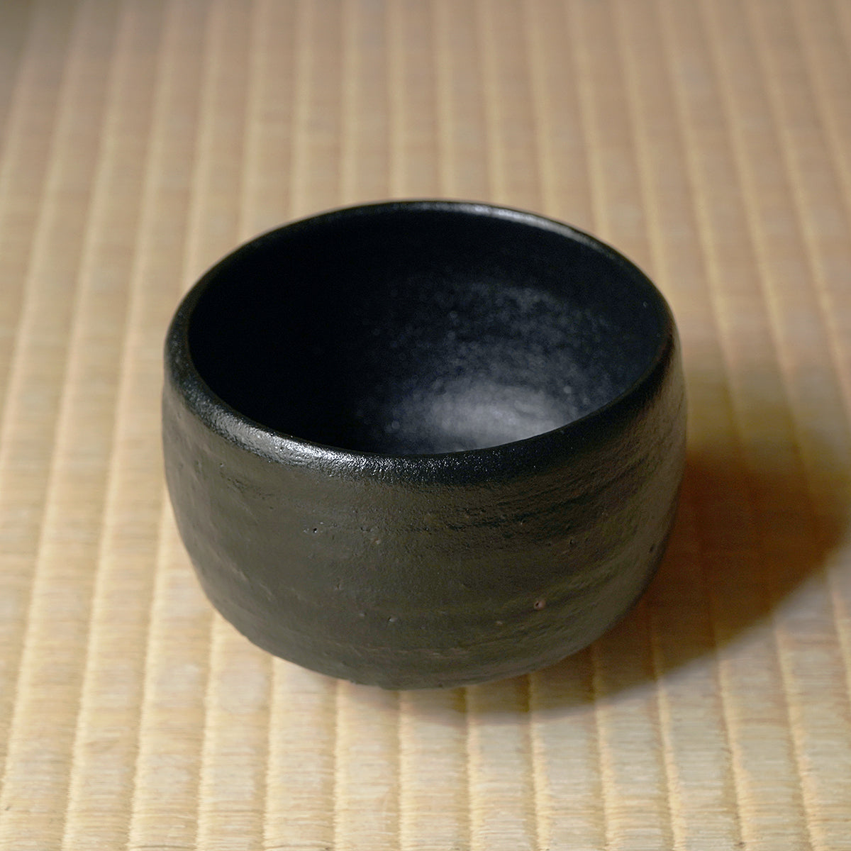 【期間限定】《Life with the Bloom》伊藤千穂　柚黒茶碗　ITCBTB004